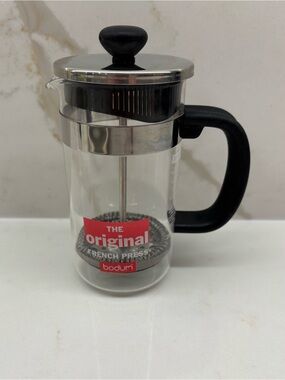 Vintage Bodum French Press Glass Carafe Coffee Maker
